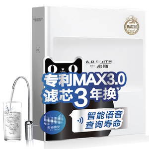 AO史密斯1300TE家用自来水过滤器厨房净水器反渗透直饮净水机滤芯