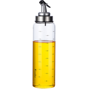 高朋玻璃油壶防漏家用厨房小油罐壶香油酱油瓶醋调料瓶防尘装油瓶