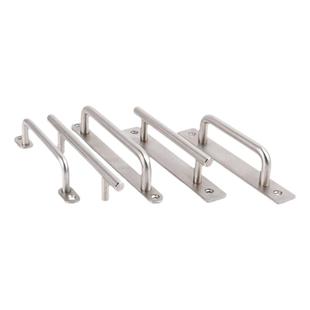 不锈钢实心防锈加厚大门拉手橱柜小拉手门拉手定制木门明装把手