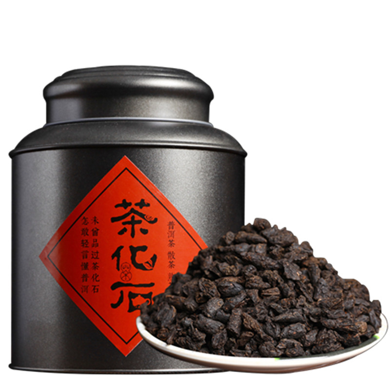 云南普洱茶熟茶茶化石糯米香茶头布朗山古树老茶头茶叶碎银子500g