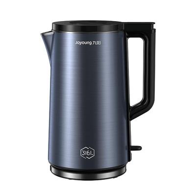 九阳316L不锈钢烧水壶2L彩钢机身