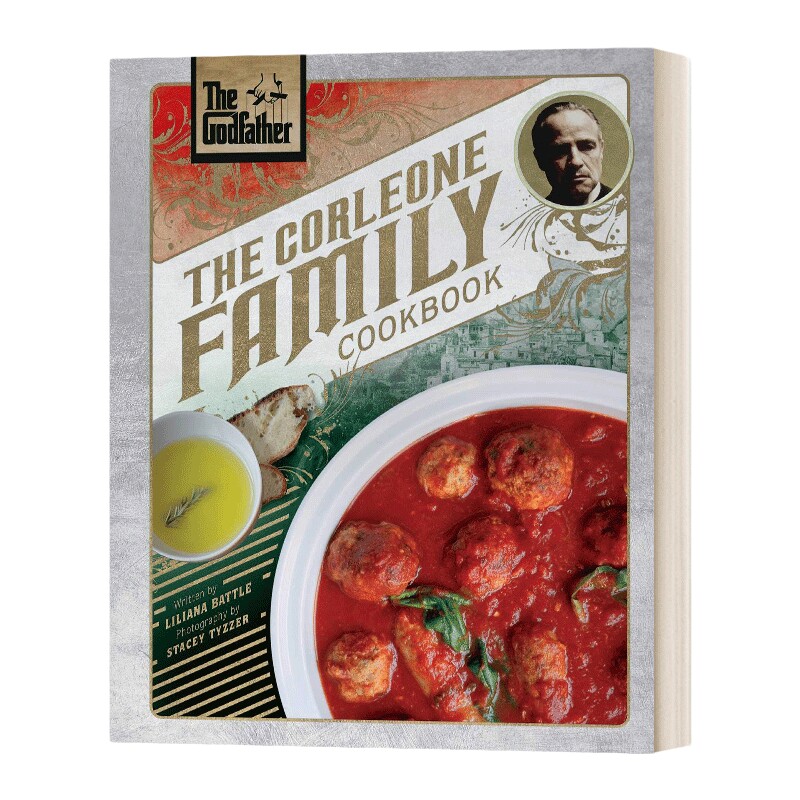 现货 教父 柯里昂家族食谱 英文原版 The Godfather: The Corleone Family Cookbook 意大利菜 马龙·白兰度 阿尔·帕西诺