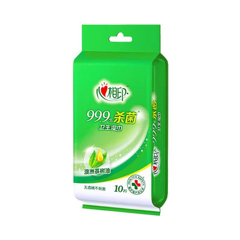 心相印消毒除菌湿巾10片独立装