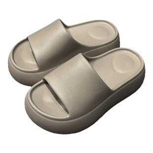 Michelle Girl夏季新款软糯踩屎感5.5cm增高一字拖简约日常百搭女