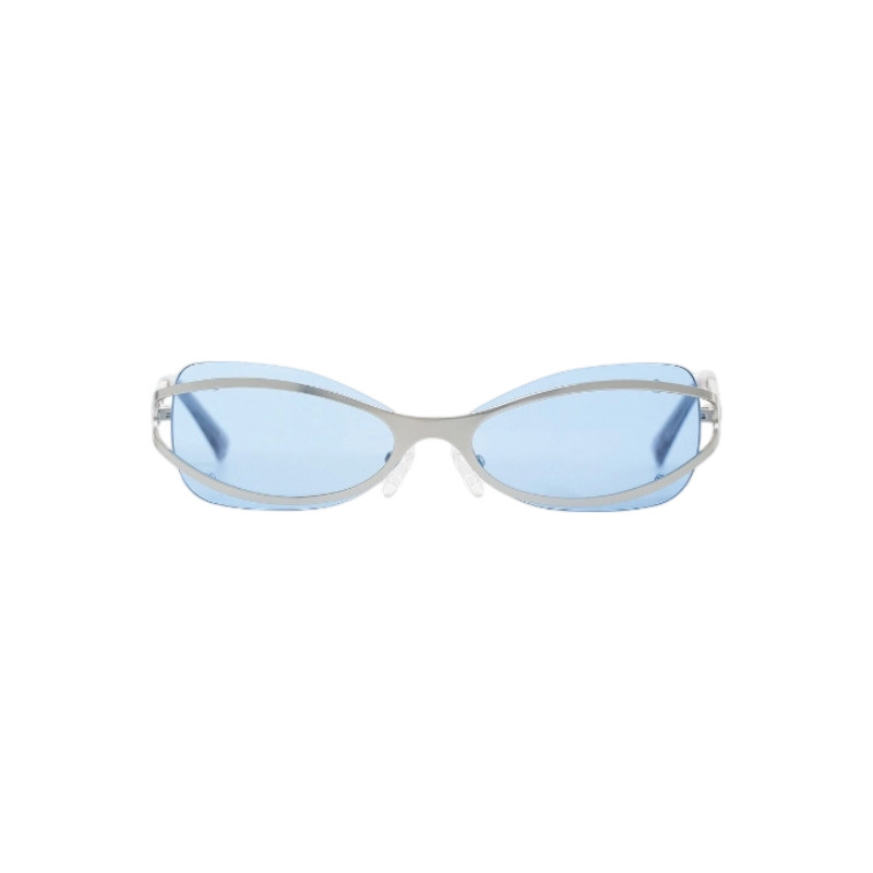 BRU Eyewear银色太阳眼镜金属边框无框感早秋新品REVOLVE
