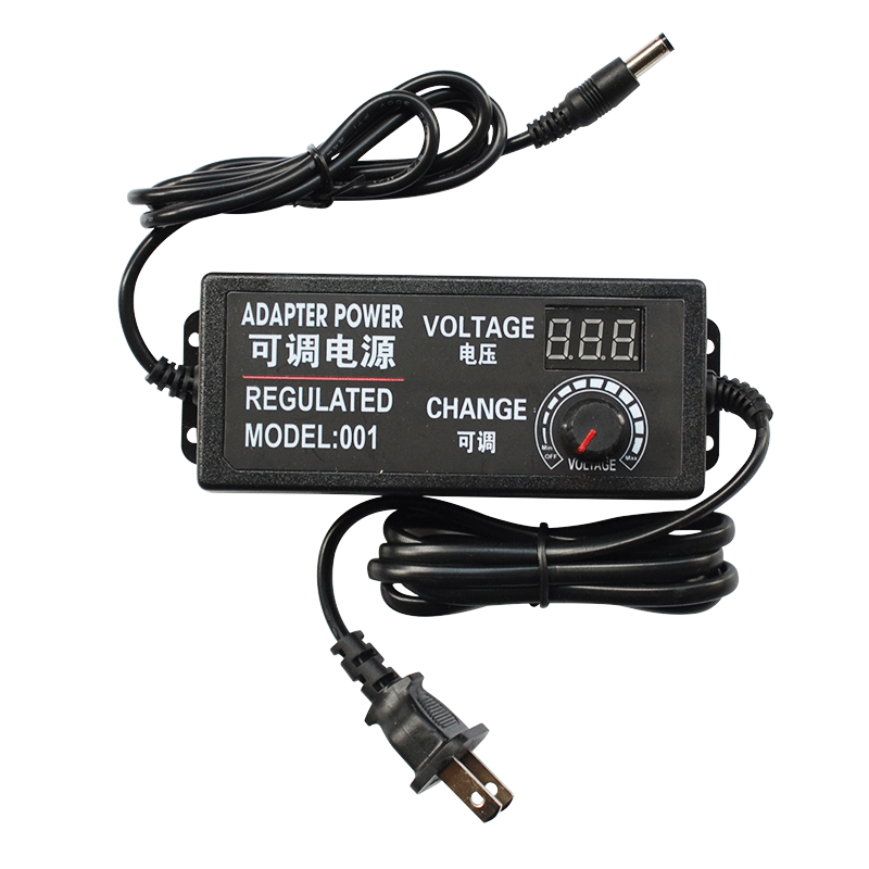 可调电压9V-24V3A电源 电动工具电机无极调速LED灯调光调温适配器