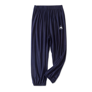 透气垂坠感儿童莫代尔防蚊裤男女童休闲裤宝宝春夏季家居睡裤子