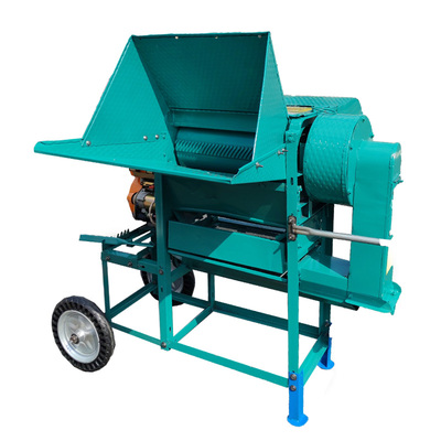 新款60型多功能脱粒机油菜黄豆小麦水稻高粱脱粒机二次振动筛选