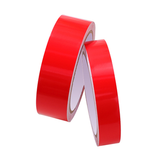 红色玻璃防撞腰线贴自粘推门玻璃门广告贴条橱窗创意装饰条门贴纸