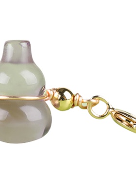 葫芦福禄吊坠玉髓手串diy配件