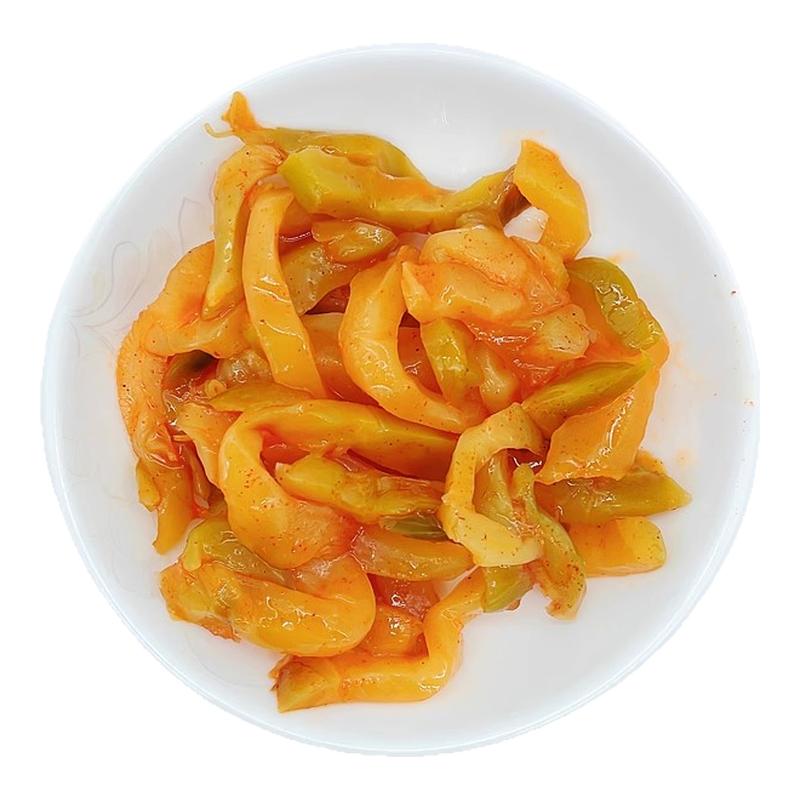 红昇重庆涪陵榨菜52g鲜脆爽口去皮鲜嫩榨菜丝清淡开胃佐餐下饭菜