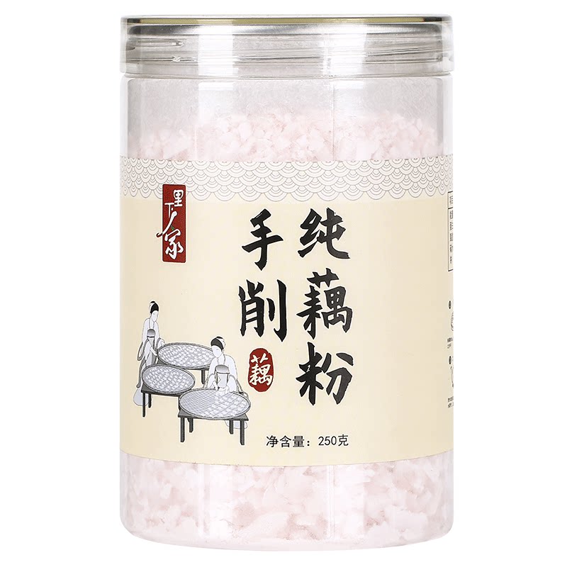 荷藕之乡扬州宝应鹅毛雪片纯藕粉藕粉