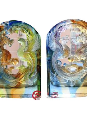 摆件高档朋友生日礼物琉璃工艺品