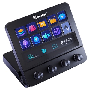 MiraBox妙联宝N4自定义键盘带屏幕触控直播控制台可视化LCD宏按键