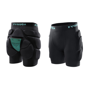 FYOUGA斐佑滑雪护具专业内穿防摔护臀屁垫护膝护肘单双板加厚套装