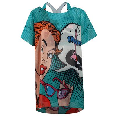 亲子泳衣一家三口家庭装