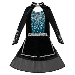 啦啦队服女儿童演出服啦啦操舞蹈比赛服运动会健美操表演服爵士舞