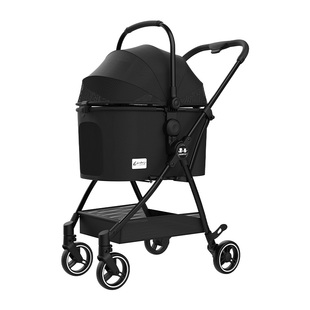 EDENPETZ P4宠物推车狗狗猫咪婴儿手推车外出轻便折叠车篮分离