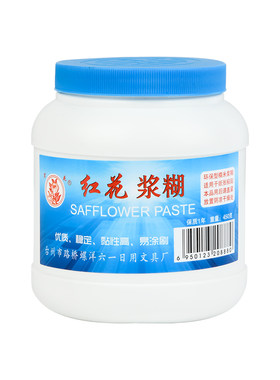红花浆糊大瓶春联专用胶喷免钉胶新年贴对联喜字福字窗花剪纸万能胶贴不留痕强力小广告海报墙画胶水春联胶