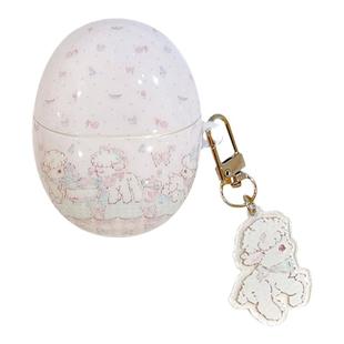 粉色三只小羊华为freeclip保护套适用苹果耳机airpodspro2保护壳浅色系freebudspro3保护壳5i小清新萌萌羊se3