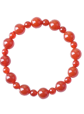 赵露思许妍同款红玛瑙双圈手链