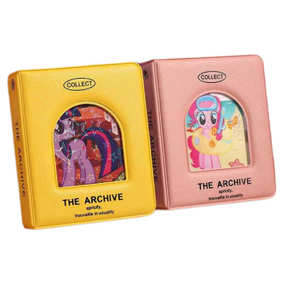 小马宝莉卡册一宫格小卡收纳册追星可爱高颜值相册迷你3寸拍立得