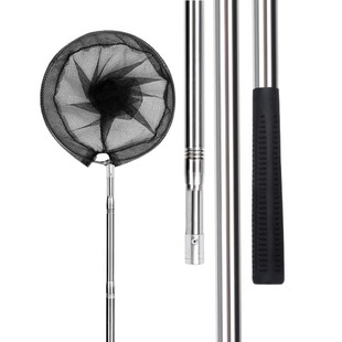 抄网竿套装全套伸缩抄网杆折叠网鱼网捞鱼网兜钓鱼捞网抄操网渔具