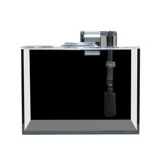 鱼缸超白玻璃裸缸斗鱼缸客厅家用桌面办公室小型带灯带过滤器套装