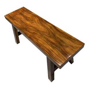 长条凳子实木长板凳大板餐桌奥坎巴花黄花梨椅子红木原木中式家用