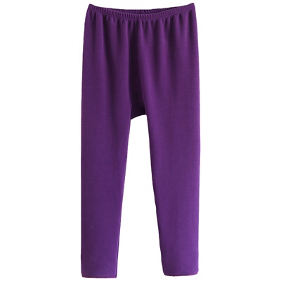 女士加肥大码高腰加绒中厚保暖裤