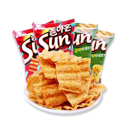 韩国进口食品好丽友太阳玉米片