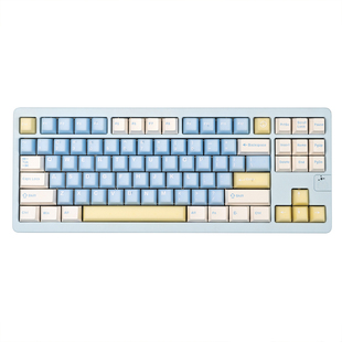 海盐汽水/白桃乌龙半透机械键盘键帽大全套PBT+PC二色原厂高度