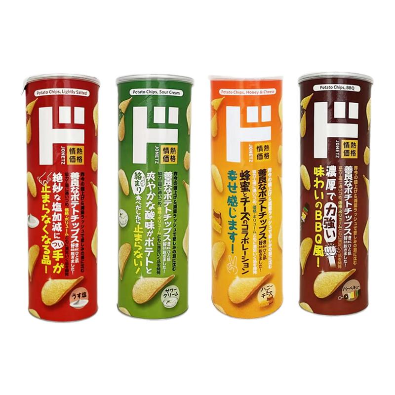 日本直邮唐吉坷德薯片罐装蜂蜜黄油烧烤味马铃薯土豆解馋追剧零食