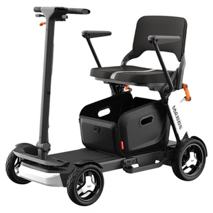 邦邦车老人旅游代步车超轻便小型四轮电动车折叠智能安全可上飞机