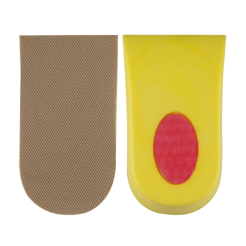 足爱思高帮浅口运动鞋1.5cm-4.5CM男女隐形内增高鞋垫半垫后跟垫