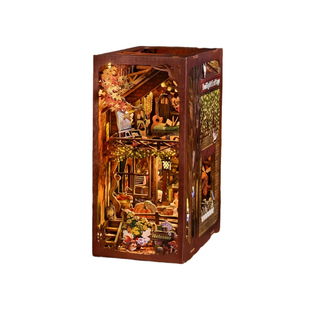 木制拼插DIY梦幻书屋带灯光儿童成人益智手工生日礼物节日送女友