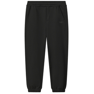 FILA 斐乐官方男士针织长裤2025冬季新款时尚简约休闲舒适收口裤