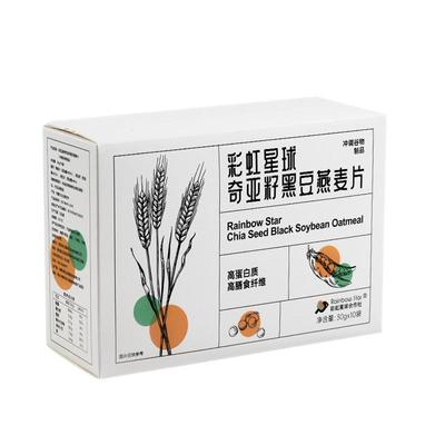 彩虹星球黑豆燕麦片300g*2盒