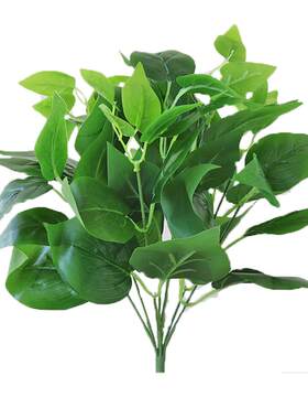 仿真绿植大红掌装饰室内外摆设品