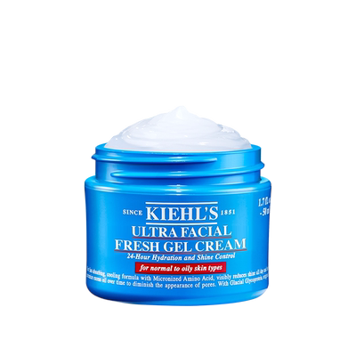 【圣诞礼物】科颜氏清爽高保湿面霜男士控油补水非乳液护肤品礼