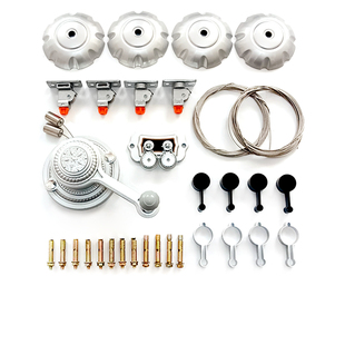 阳台升降晾衣架配件加厚单杆双杆手摇凉晾衣杆晒衣架更换维修大全