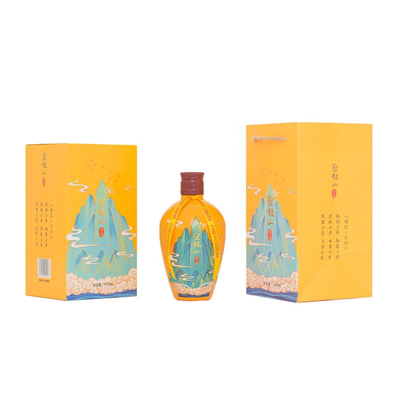 黄酒试饮阿胶用纯粮圣龙山非花雕