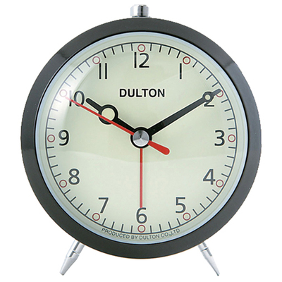 dulton静音复古闹钟石英机芯