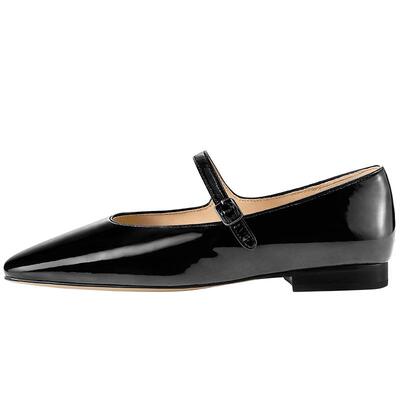 7or9新品单鞋玛丽珍法式平底