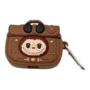 可爱网红拉布布手提包airpods4保护套新款耳机壳适用苹果airpodspro3代蓝牙耳机保护壳1代2代华强北5代耳机壳