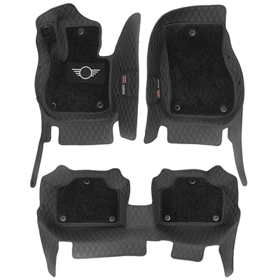 宝马mini脚垫双层全包围