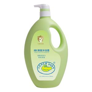 鳄鱼宝宝维E果酸沐浴露3岁以上儿童全家共享滋润保湿不干涩不假滑