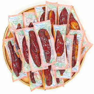 红瑶蜜薯干 配料干净 香甜软糯 广大园散装独立包装带皮红薯500克