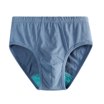 ab内裤男士纯棉高腰抗菌三角裤宽松大码中老年人爸爸裤头裤衩0922