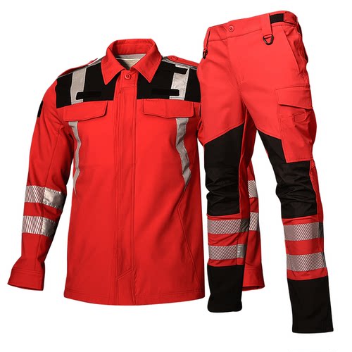 冬季朗森凯速干复合加绒应急抢险服救援服消防服公益作训服工作服